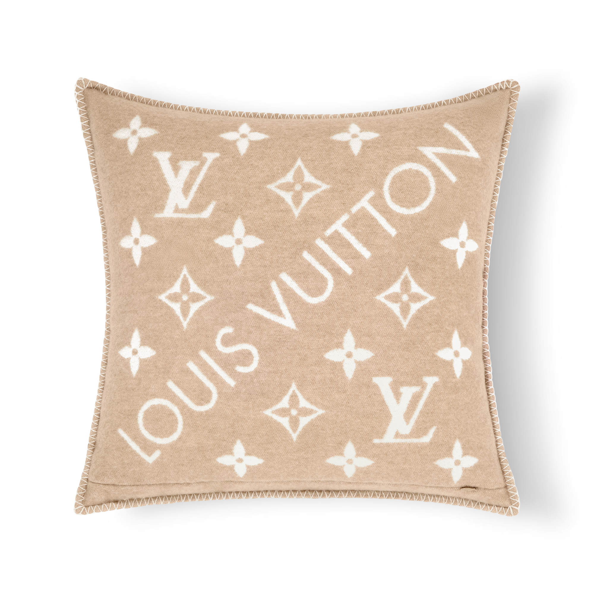 LOUIS VUITTONストライプロゴ クッション 保存袋付き LOUIS VUITTONストライプロゴ クッション 保存袋付き Louis Vuitton
